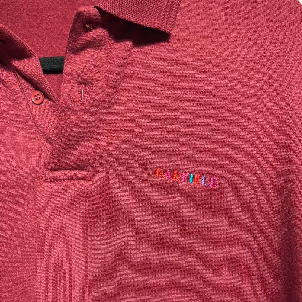 Vintage Rare Garfield Polo Sweatshirt Small - Picture 2 of 9